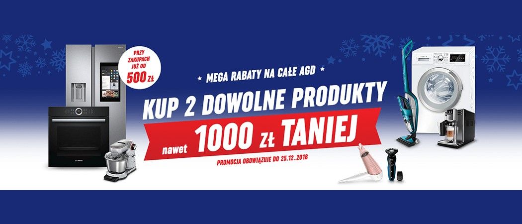 Promocja w Neonet - kup zestaw sprzęt&oacute;w AGD nawet do 1000 zł taniej!
