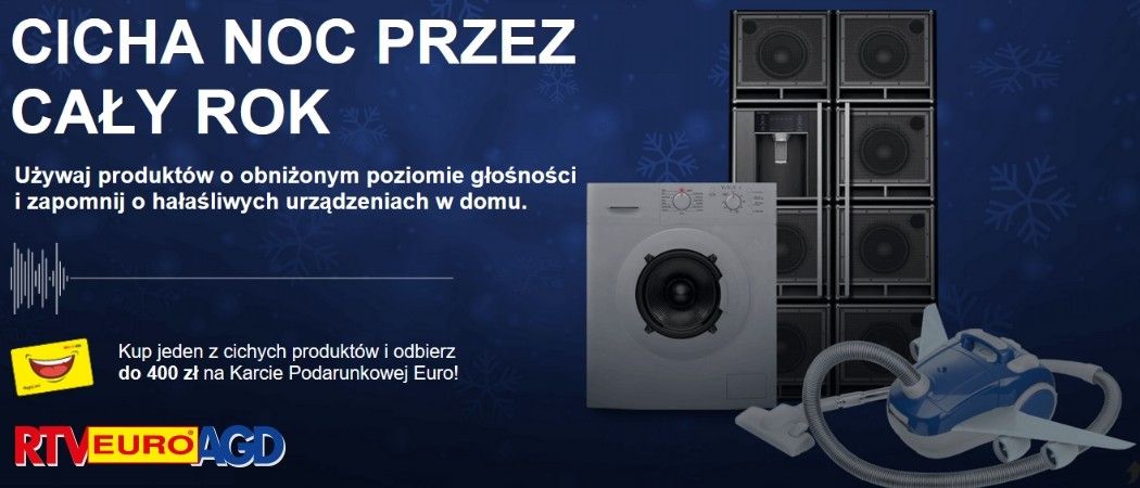 Bony RTV EURO AGD w prezencie przy zakupie sprzętu AGD!