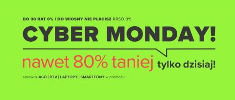 Promocja CYBER MONDAY w NEONET