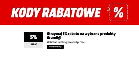 Promocja na AGD GRUNDIG w Media Markt