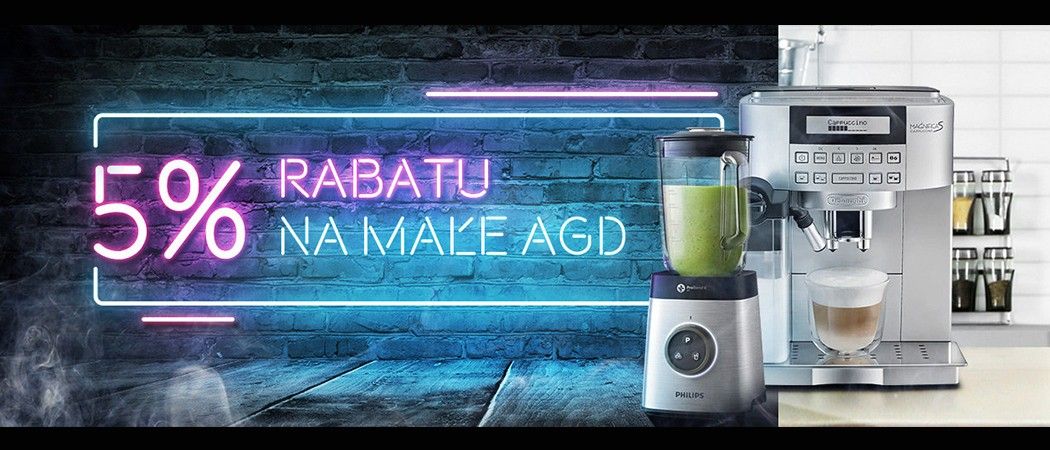 Promocja w Redcoon - kup wybrany sprzęt małego AGD z rabatem do 5%!