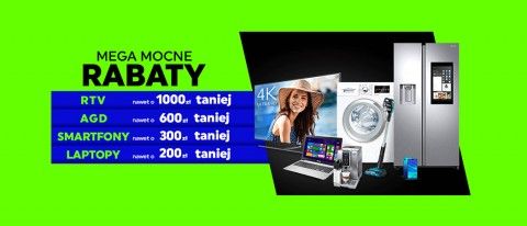 Promocja "Mega mocne rabaty" w NEONET