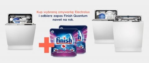 Promocja na zmywarki Electrolux