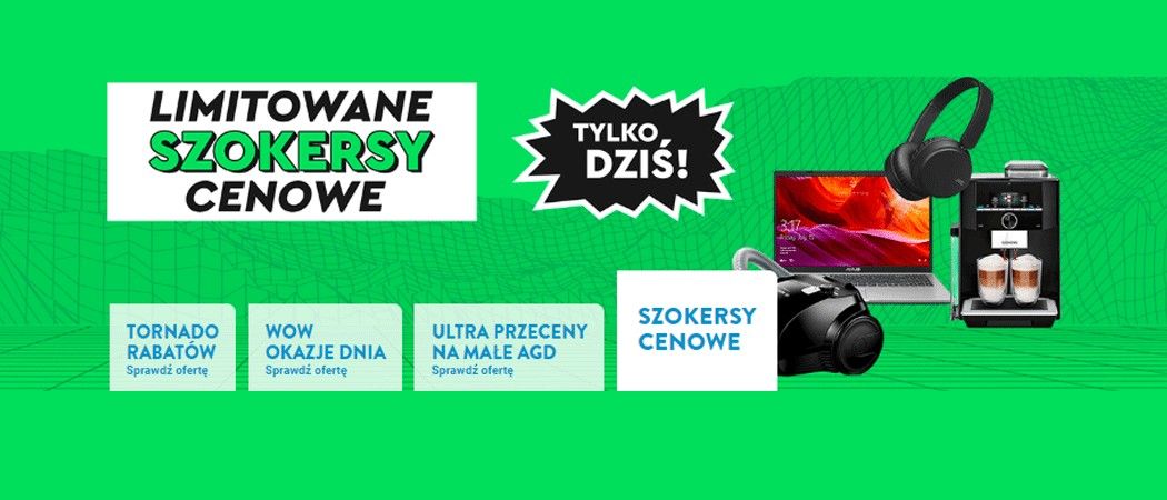 Promocja LIMITOWANE SZOKERSY CENOWE w Ole Ole - kup wybrane AGD taniej z kodem rabatowym!
