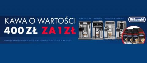 Promocja na ekspresy z kawą gratis w RTV EURO AGD