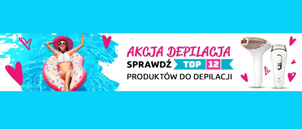 Promocja w RTV EURO AGD - kup promocyjny depilator lub golarkę z dodatkową zniżką!
