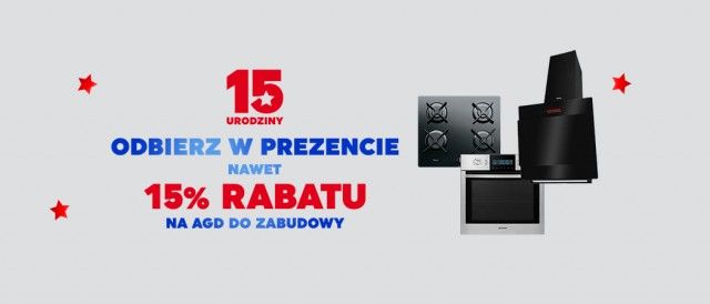 Promocja na AGD do zabudowy w NEONET