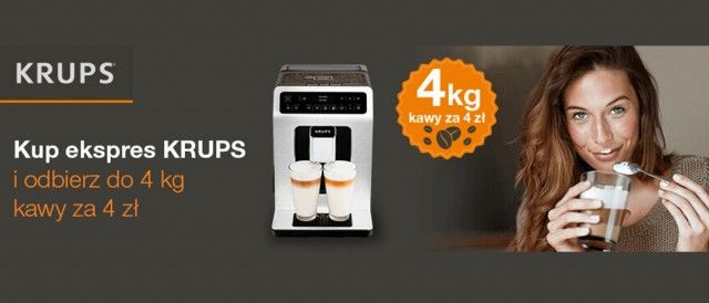 Promocja KRUPS w RTV EURO AGD