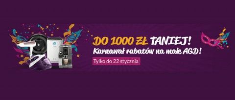 Promocja na małe AGD w RTV EURO AGD