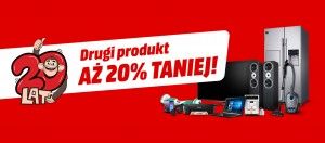 Drugi produkt 20% taniej w Media Markt!