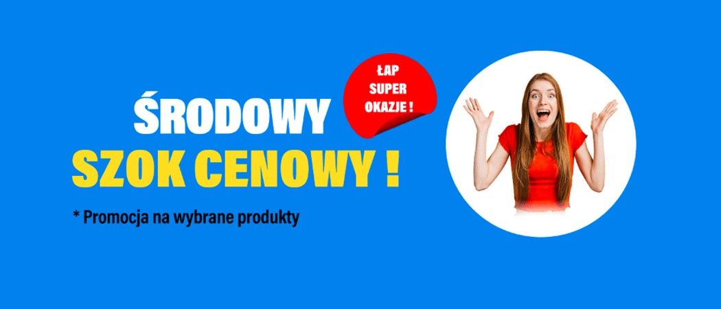 Promocja ŚRODOWY SZOK CENOWY w RTV EURO AGD - kup taniej promocyjne AGD!