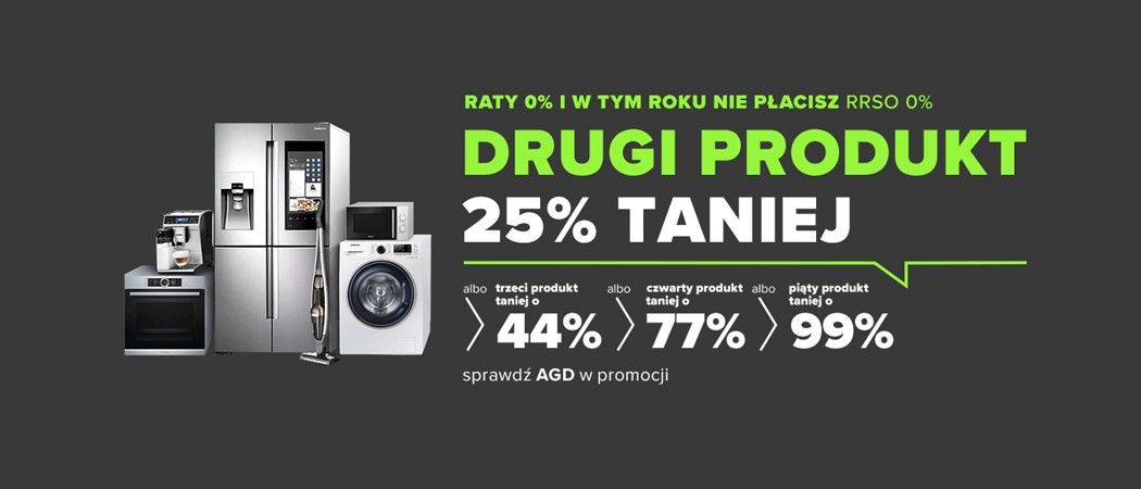 Promocja Neonet na AGD - kup wybrane AGD i zyskaj rabat na jeden ze sprzęt&oacute;w!