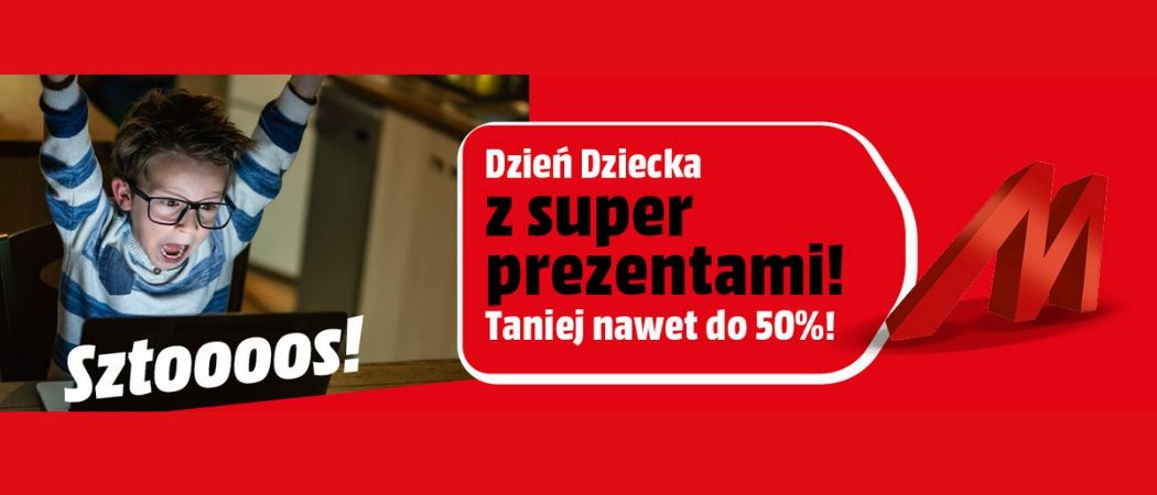 Promocja DZIEŃ DZIECKA Z SUPER PREZENTAMI w Media Markt - kup taniej wybraną szczoteczkę elektryczną!