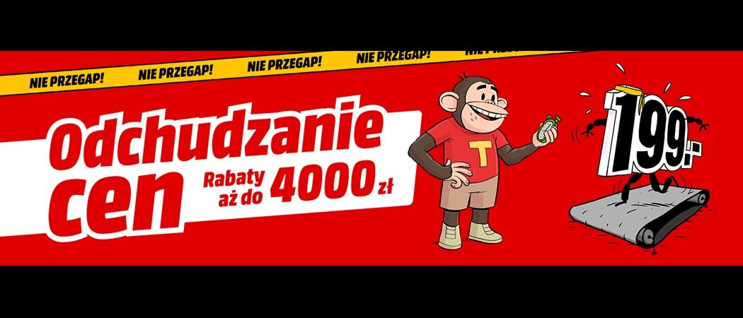 Promocja ODCHUDZANIE CEN w Media Markt - kup wybrane AGD nawet do 4000 zł taniej!
