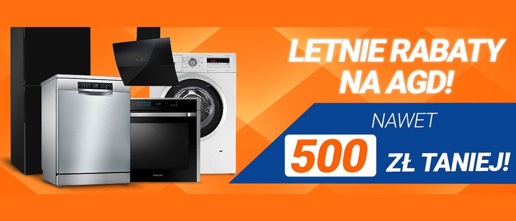 Promocja AGD z letnim rabatem w sklepach Avans - AGD nawet 500 zł taniej!