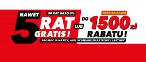 Promocja ratalna w RTV EURO AGD