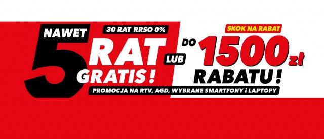 Promocja ratalna w RTV EURO AGD