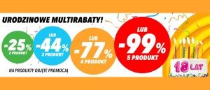 Promocja URODZINOWE MULTIRABATY w Media Expert