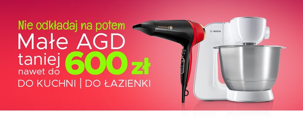 Promocja Neo24 na małe AGD - kup promocyjne małe AGD nawet do 600 zł taniej!