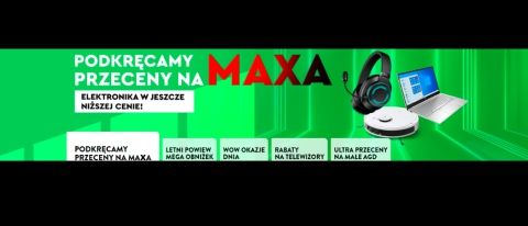 Promocja PODKRĘCAMY PRZECENY NA MAXA w Ole Ole