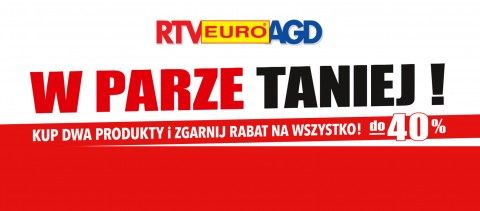 Promocja na AGD w RTV EURO AGD