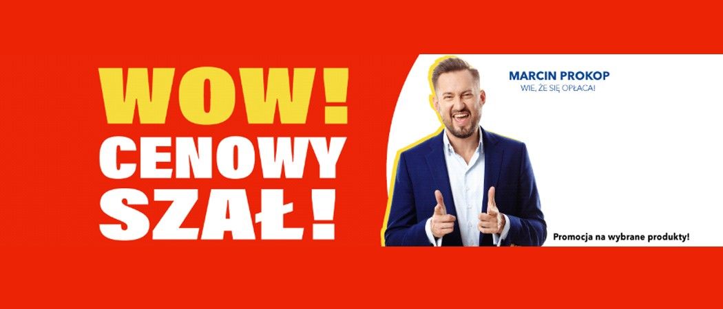 Promocja WOW! CENOWY SZAŁ! w RTV EURO AGD - kup taniej promocyjne AGD!