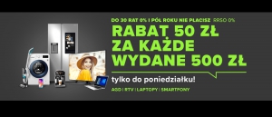 Promocja 50 zł za 500 zł w NEONET