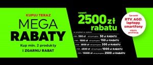 Promocja "Mega rabaty" w NEONET