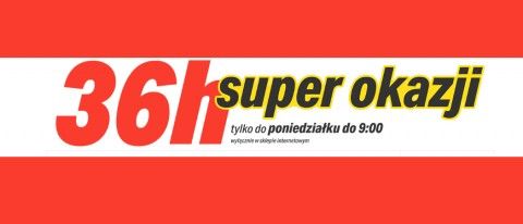 Promocja "36 godzin super okazji" w RTV EURO AGD