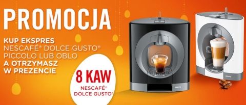 Promocja na ekspresy do kawy z kawą gratis!