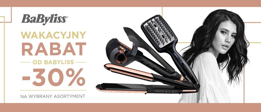 Promocja BABYLISS w Media Expert - kup wybrane małe AGD taniej z kodem rabatowym!