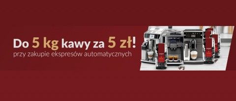 Promocja na ekspresy w RTV EURO AGD