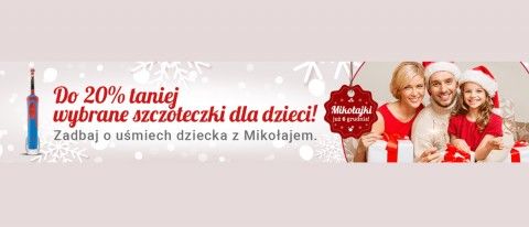 Promocja na szczoteczki elektryczne dla dzieci w RTV EURO AGD