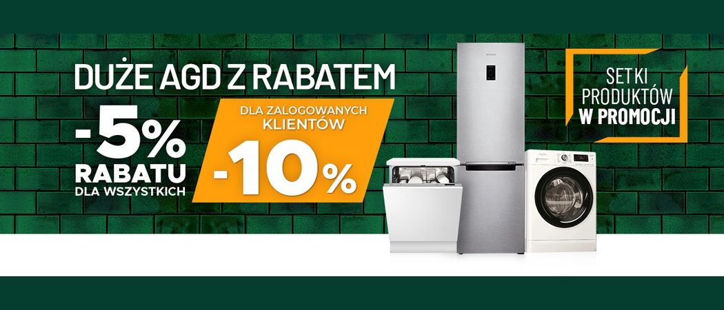 Promocja DUŻE AGD Z RABTEM w Neo24 - kup wybrane AGD taniej z kodem rabatowym!