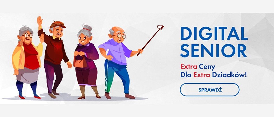 Kup małe AGD taniej w promocji na dzień babci i dziadka "Digital senior" w Vobis!