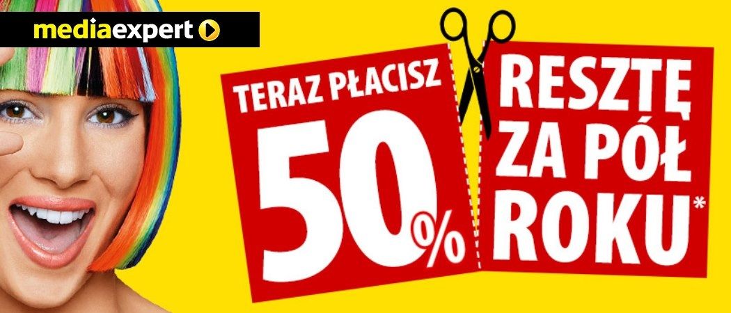 Kup AGD za p&oacute;ł ceny w promocji w Media Expert na darmowe raty!