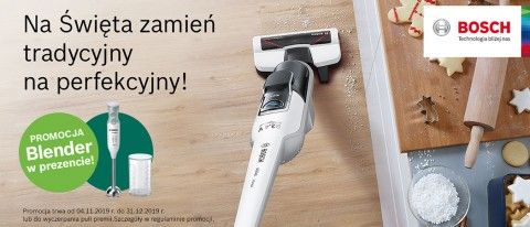 Promocja na odkurzacze BOSCH w RTV EURO AGD