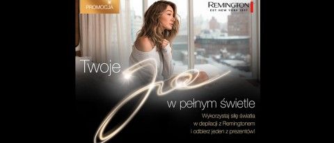 Promocja na depilatory Remington w RTV EURO AGD