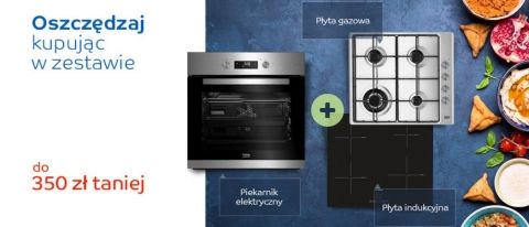 Promocja na piekarniki i płyty w zestawie