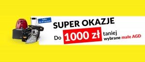 Promocja na małe AGD w RTV EURO AGD