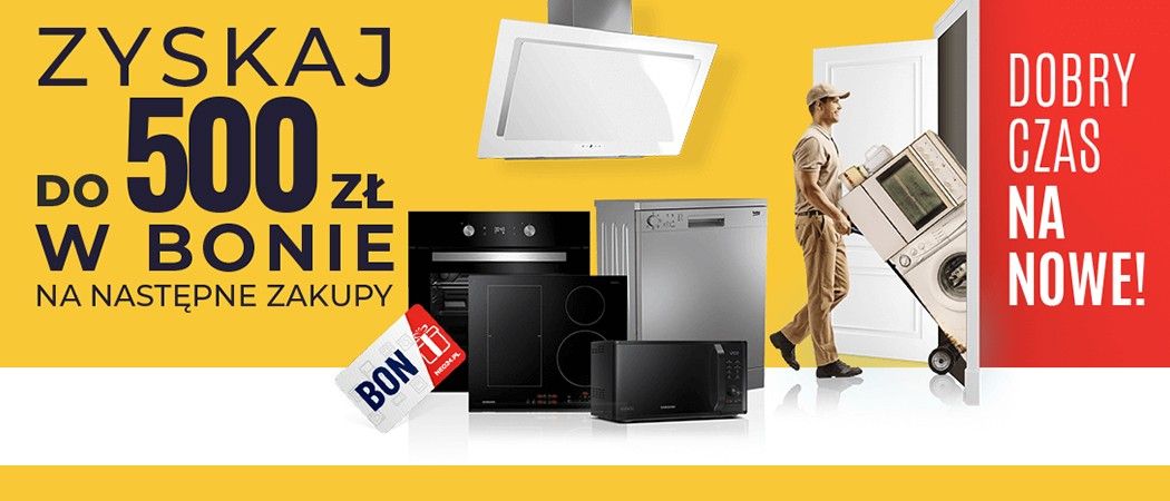Promocja Neo24 na AGD - kup wybrane AGD lub AGD do zabudowy i zyskaj do 500 zł na kolejne zakupy!