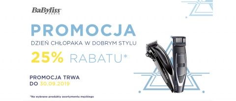 Promocja BaByliss na dzień chłopaka w NEONET