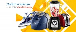 Promocja "Małe AGD - Wysokie rabaty"  w eMAG