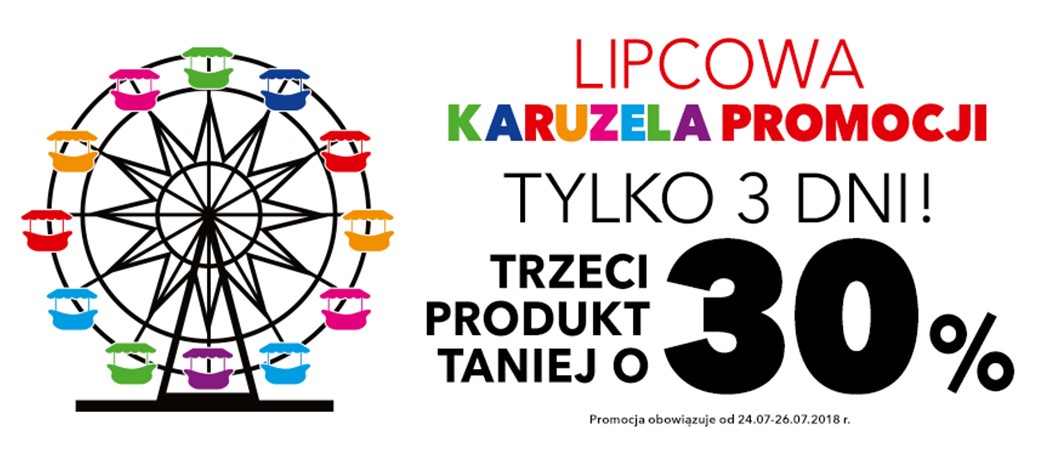 Lipcowa karuzela promocji w RTV EURO AGD - trzeci produkt AGD aż 30% taniej!