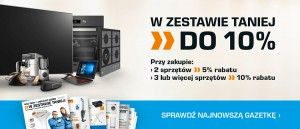 Rabaty na zestawy sprzętu AGD w SATURN