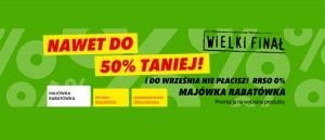 Finał promocji MAJ&Oacute;WKA RABAT&Oacute;WKA w RTV EURO AGD