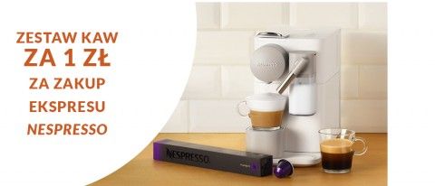 Promocja na ekspresy do kawy RTV EURO AGD