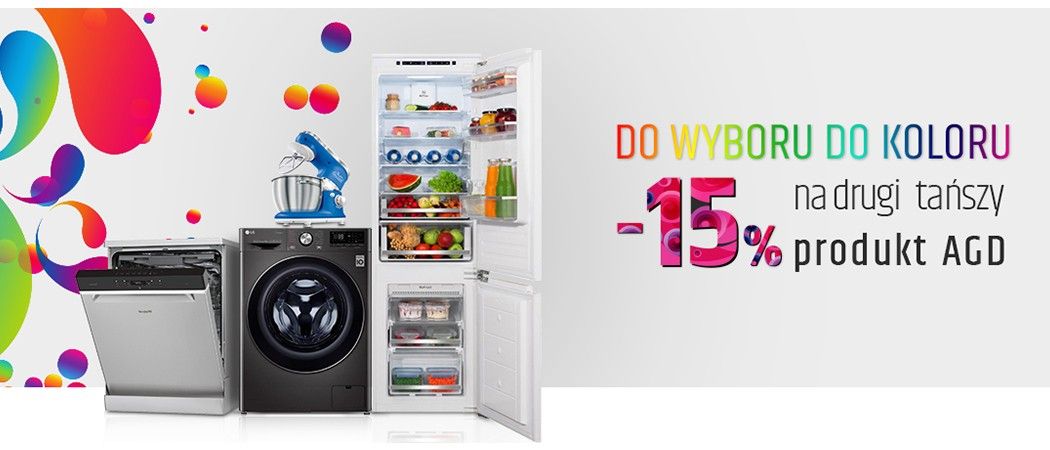 Kup promocyjne sprzęty AGD i zyskaj 15% rabatu na jeden z nich w promocji Neo24!