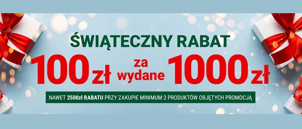 Promocja ŚWIĄTECZNY RABAT w Avans - kup wybrane AGD i zyskaj 100 zł rabatu za każde wydane 1000 zł!