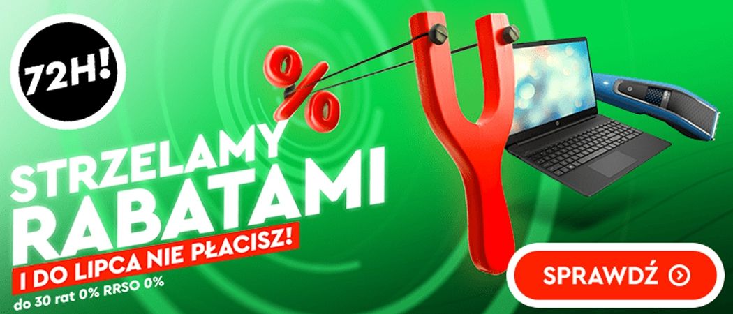 Promocja STRZELAMY RABATAMI w Ole Ole - kup jeszcze taniej wybrane AGD!